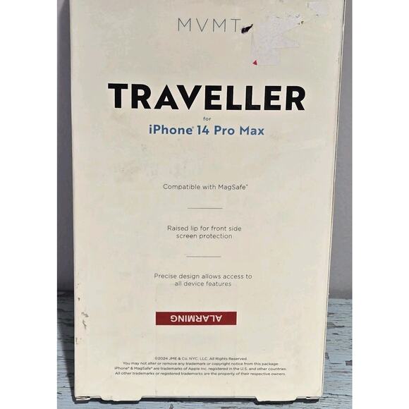 World Traveler Design MVMT Iphone Case 14 Pro Max Magsafe Wanderer NEW - Picture 6 of 6